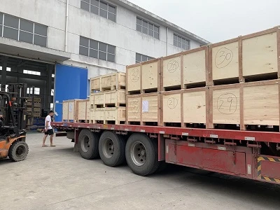 Pneumatic Butterfly Valve Shipment Dispatched To South Korea