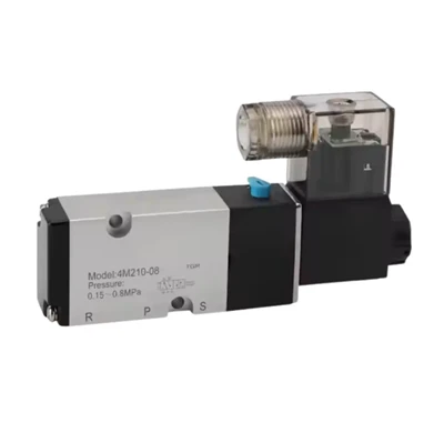 2-way 5-port High-pressure Pneumatic Solenoid Valve (0-10MPa)