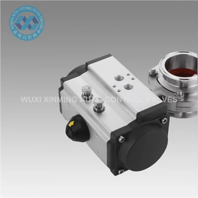 90 Degree Rotary Double Acting Pneumatic Valve Actuator Single Acting Pneumatic Actuator