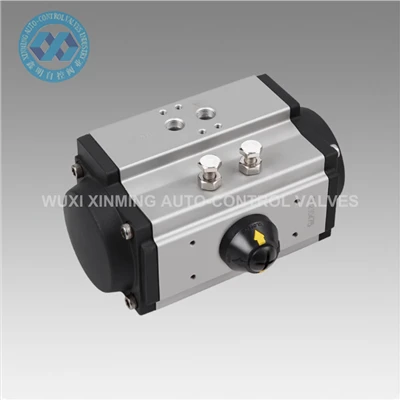 90 Degrees Rotary Double Acting Pneumatic Valve Actuator, Single Acting Pneumatic Actuator