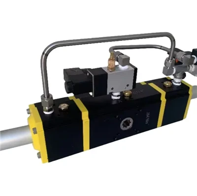 2 Way Ball Valve Three Stage Pneumatic Actuator