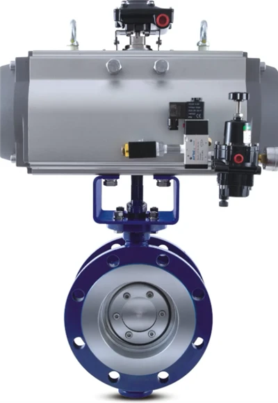 Pneumatic Actuator-operated Butterfly And Piston Valves