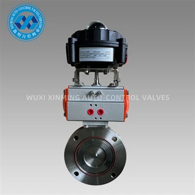 Pneumatic Actuator Vacuum Butterfly Valve