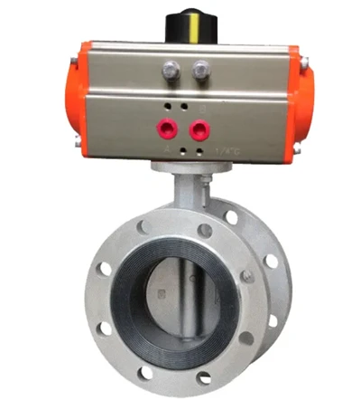 Pneumatic Sanitary Butterfly Valve
