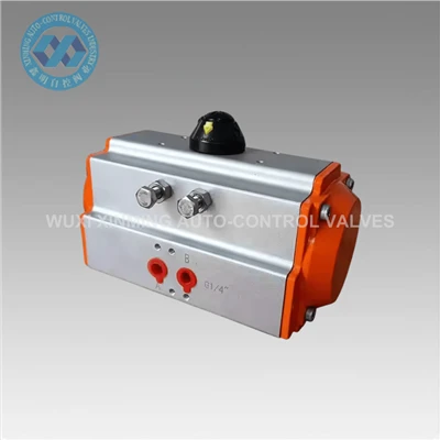 Quarter Turn Air Actuator For Ball/butterfly Valve Double Acting Pneumatic Rotary Actuator