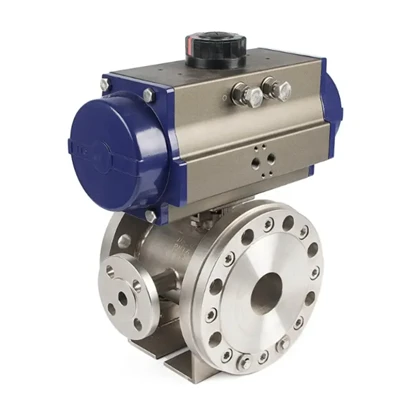 Stainless Steel Flanged Floating Jacketed Ball Valve For Investment Casting